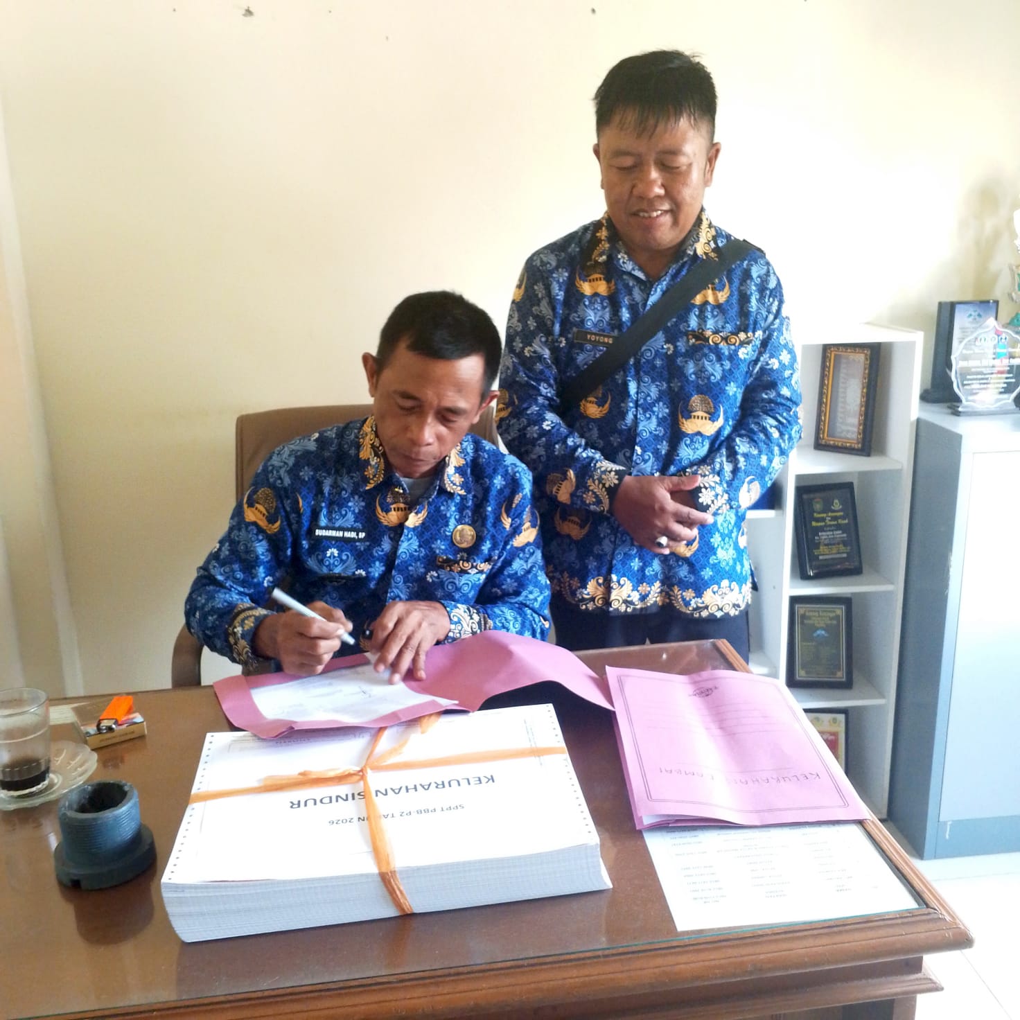 Penyampaian SPPT PBB Wilayah Kecamatan Cambai
