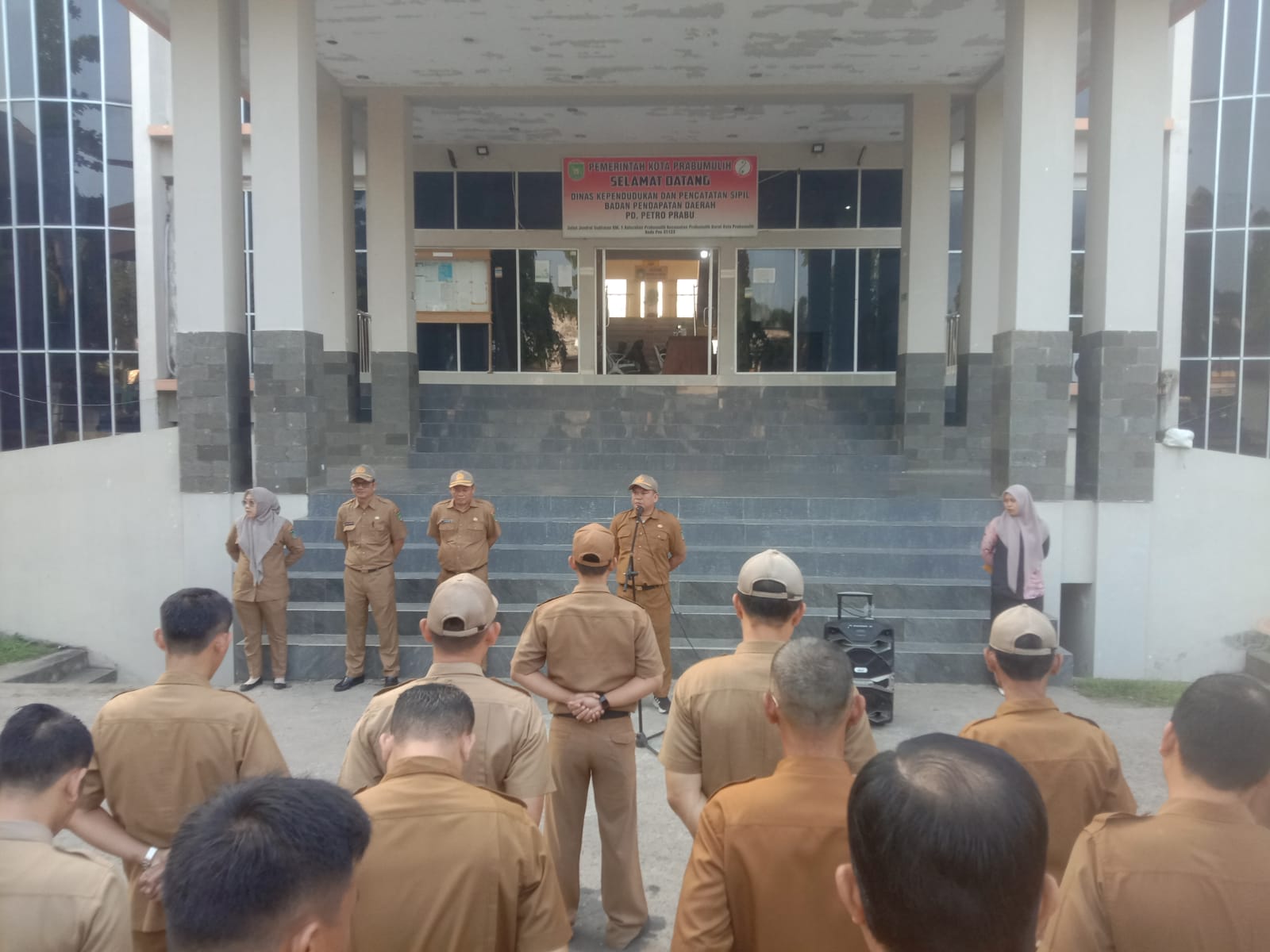 Kegiatan Rutin Apel Mingguan