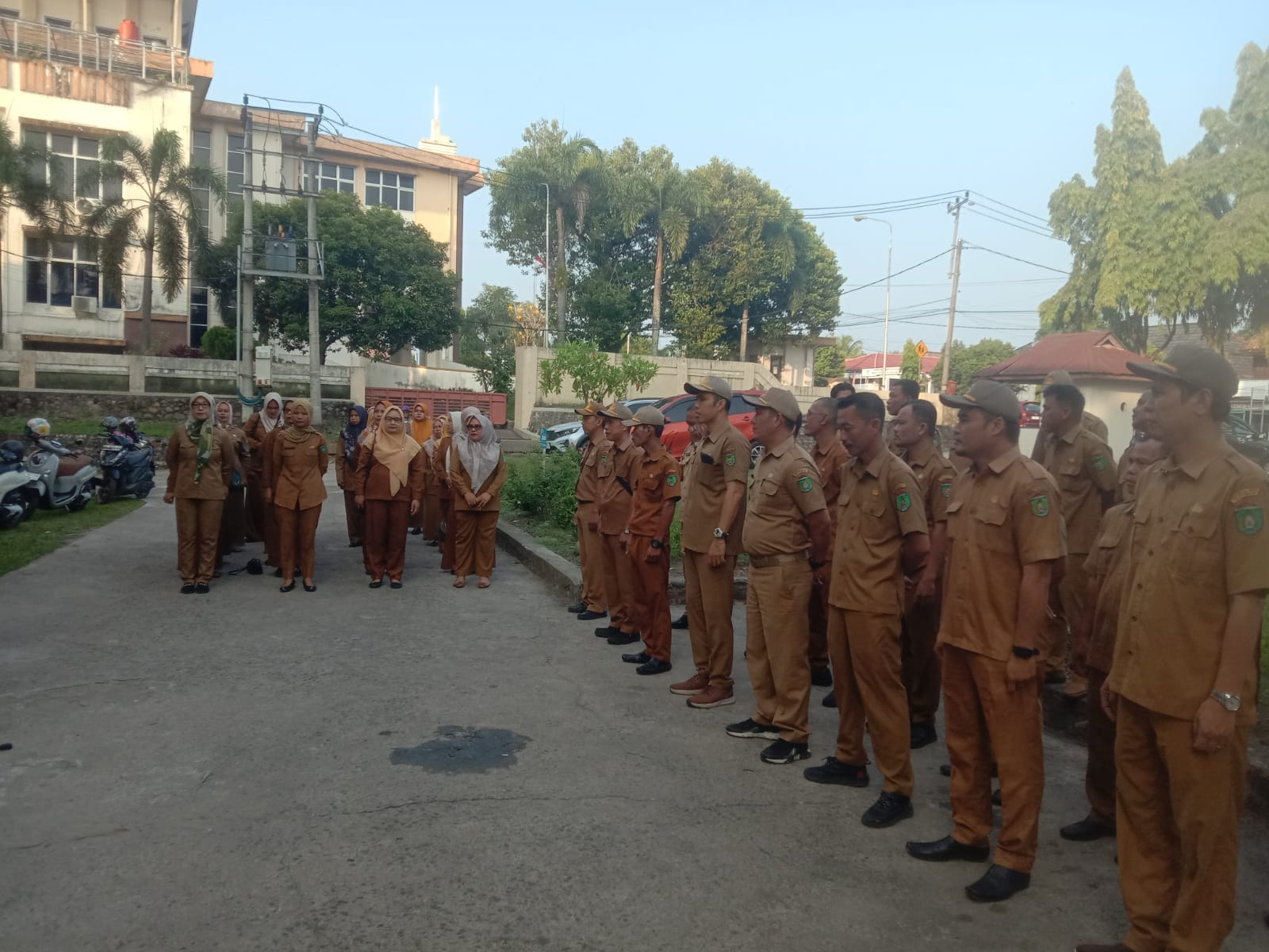 Kegiatan Rutin Apel Mingguan