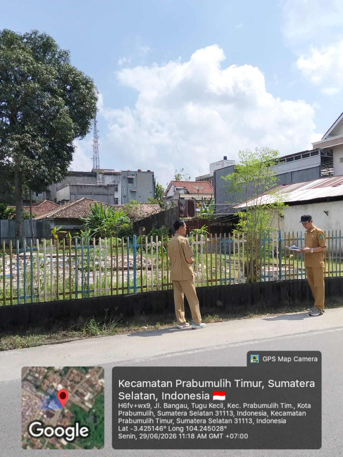 Kegiatan Pemeriksaan Lapangan Objek Pajak