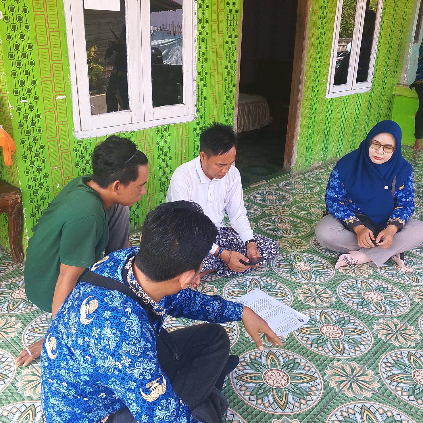 PELAKSANAAN HIMBAUAN DAN MONITORING PENYAMPAIAN SPPT PBB WILAYAH CAMBAI