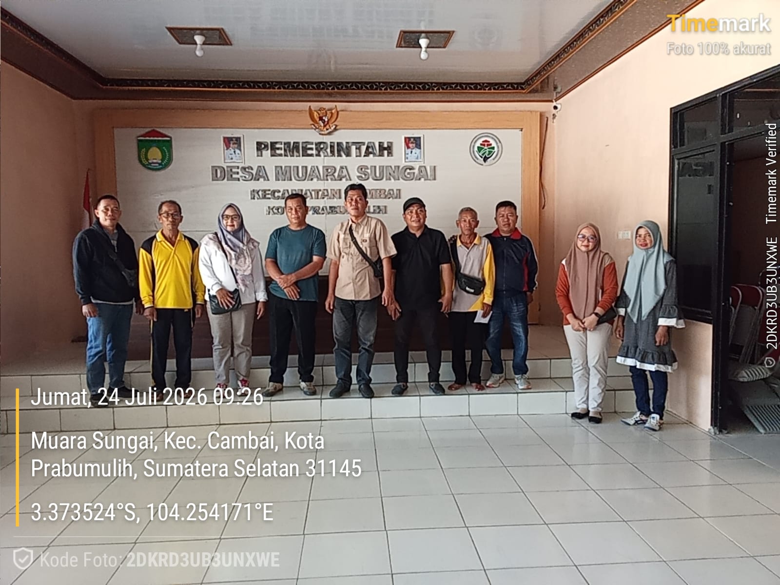 PELAKSANAAN HIMBAUAN DAN MONITORING PENYAMPAIAN SPPT PBB WILAYAH CAMBAI