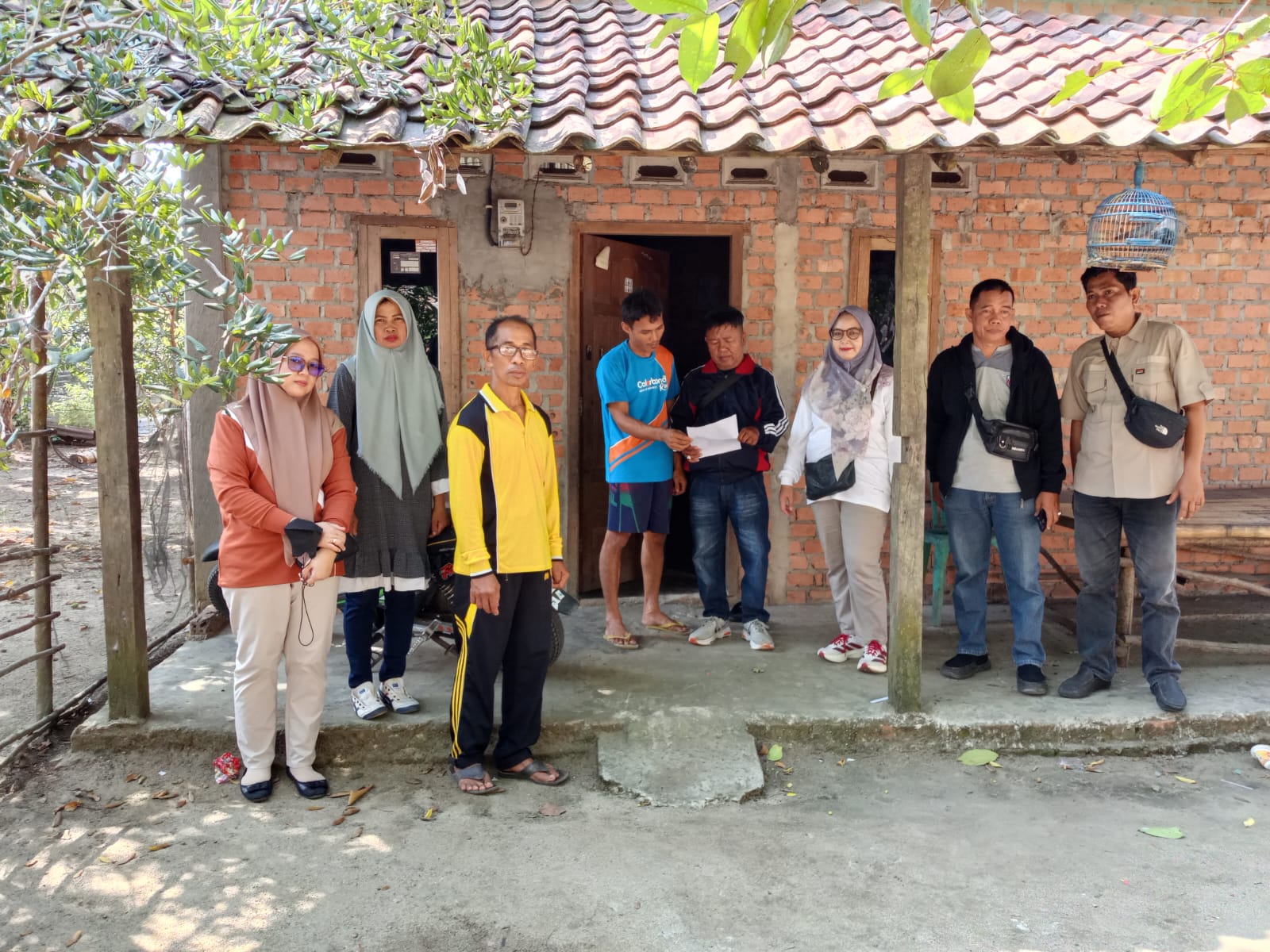 PELAKSANAAN HIMBAUAN DAN MONITORING PENYAMPAIAN SPPT PBB WILAYAH CAMBAI