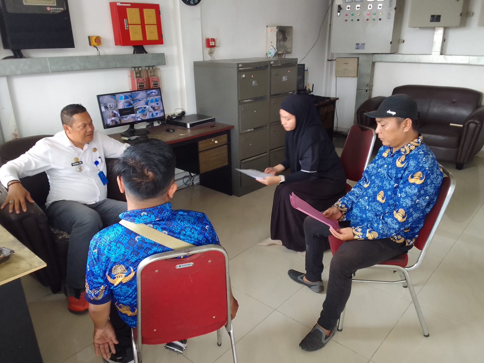 PELAKSANAAN HIMBAUAN DAN MONITORING PENYAMPAIAN SPPT PBB WILAYAH CAMBAI